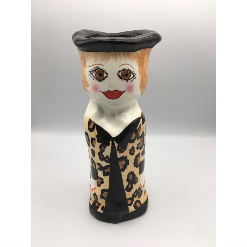 Ganz Bella Casa Vase Susan Paley Lady Francis 10”T
